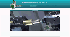 Desktop Screenshot of ditsa.com.mx